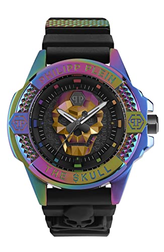 The $kull Rainbow Silicone Watch