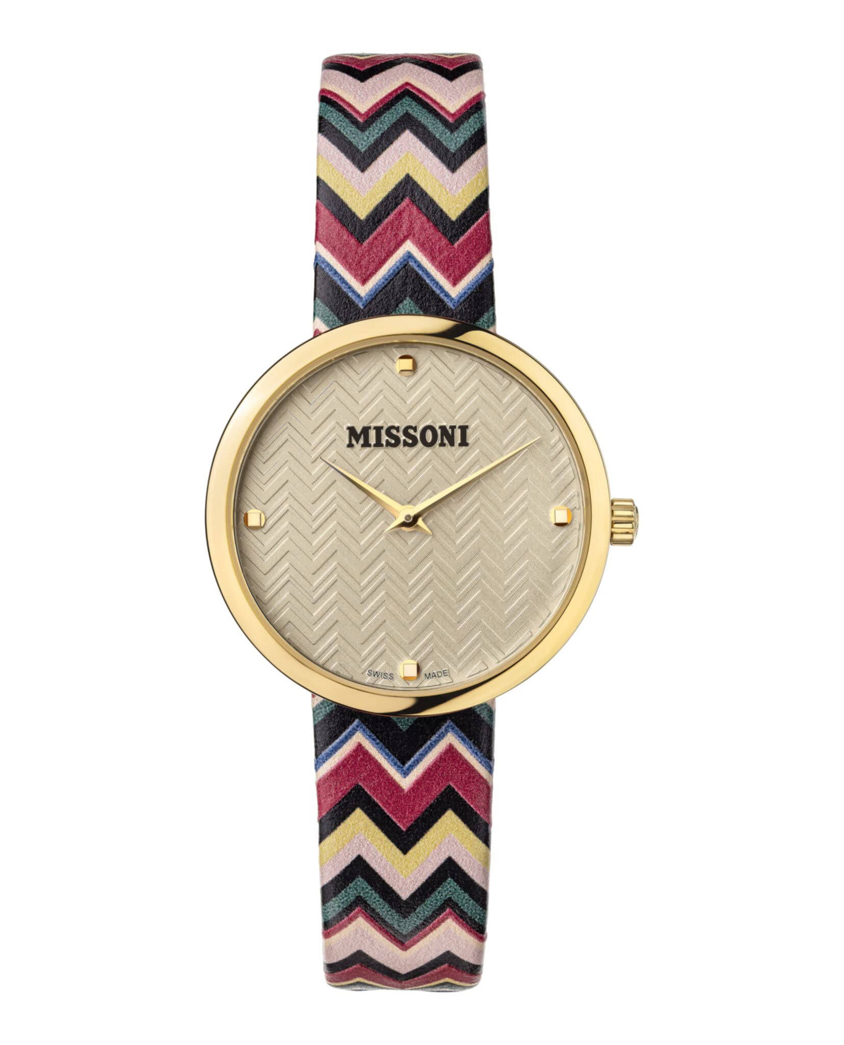 Missoni Missoni M1 Leather Watch