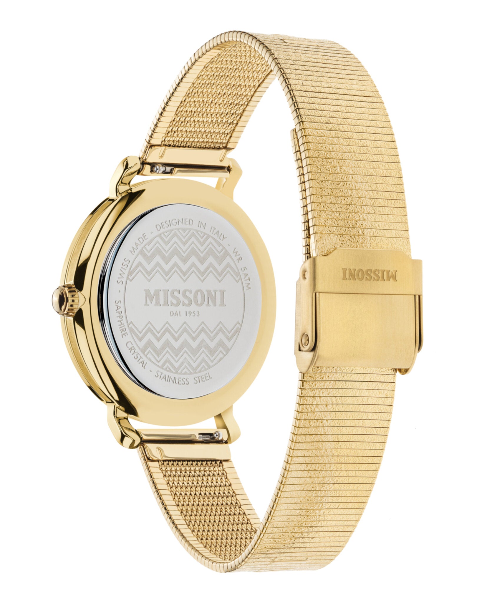Missoni Lettering Bracelet Watch