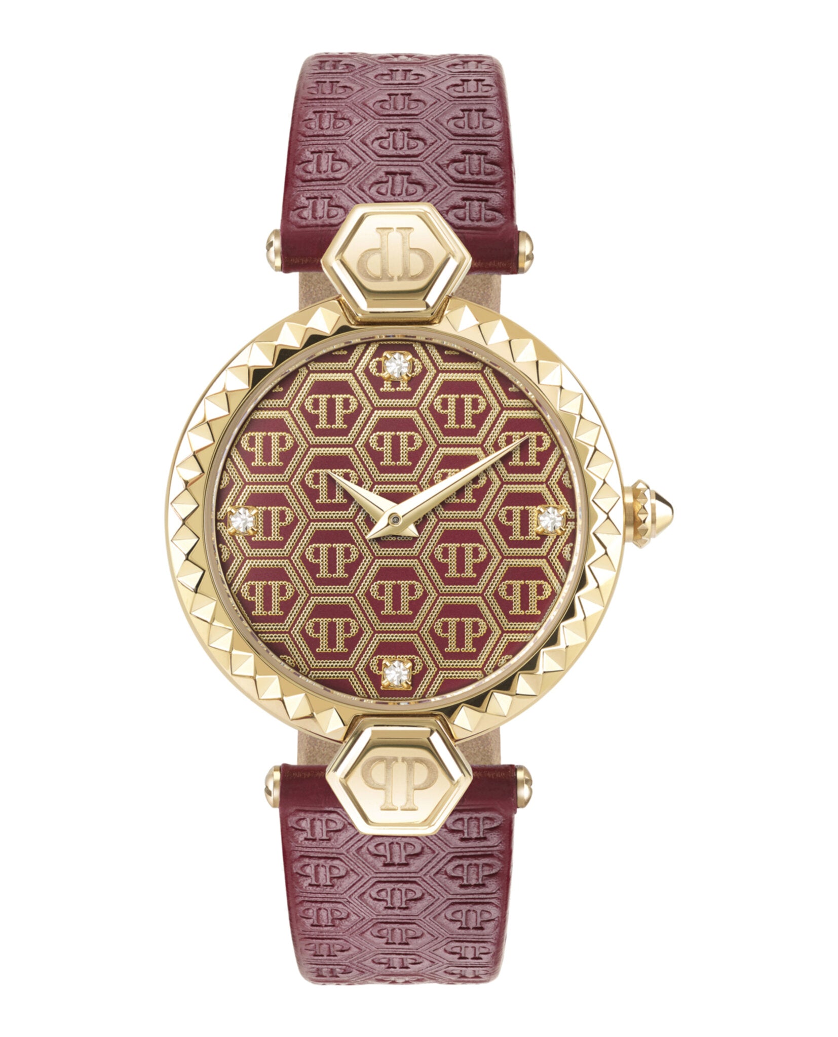Plein Couture Leather Watch