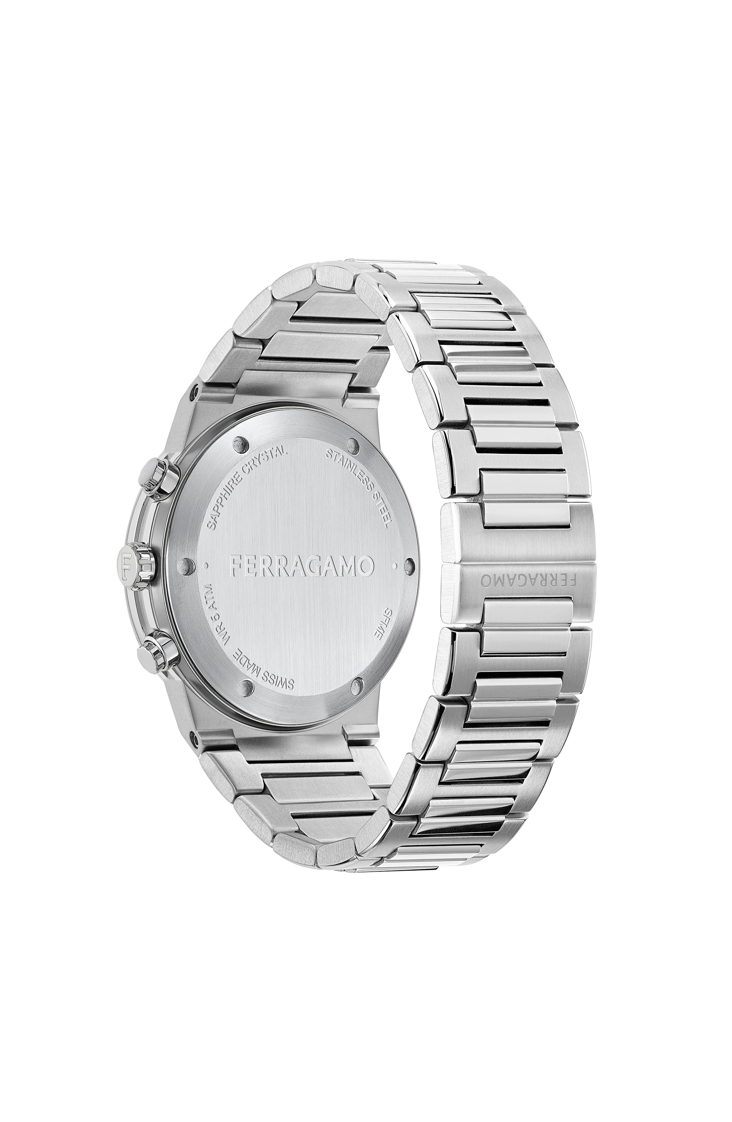 Ferragamo Sapphire Chrono Bracelet Watch