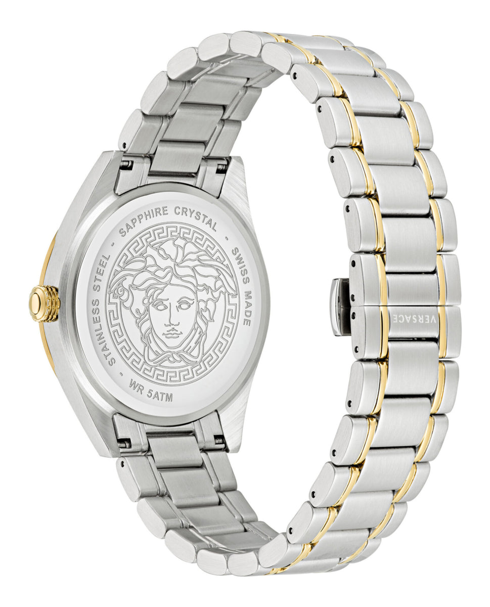 Versace Mens V-Code Watches | MadaLuxe Time – Madaluxe Time