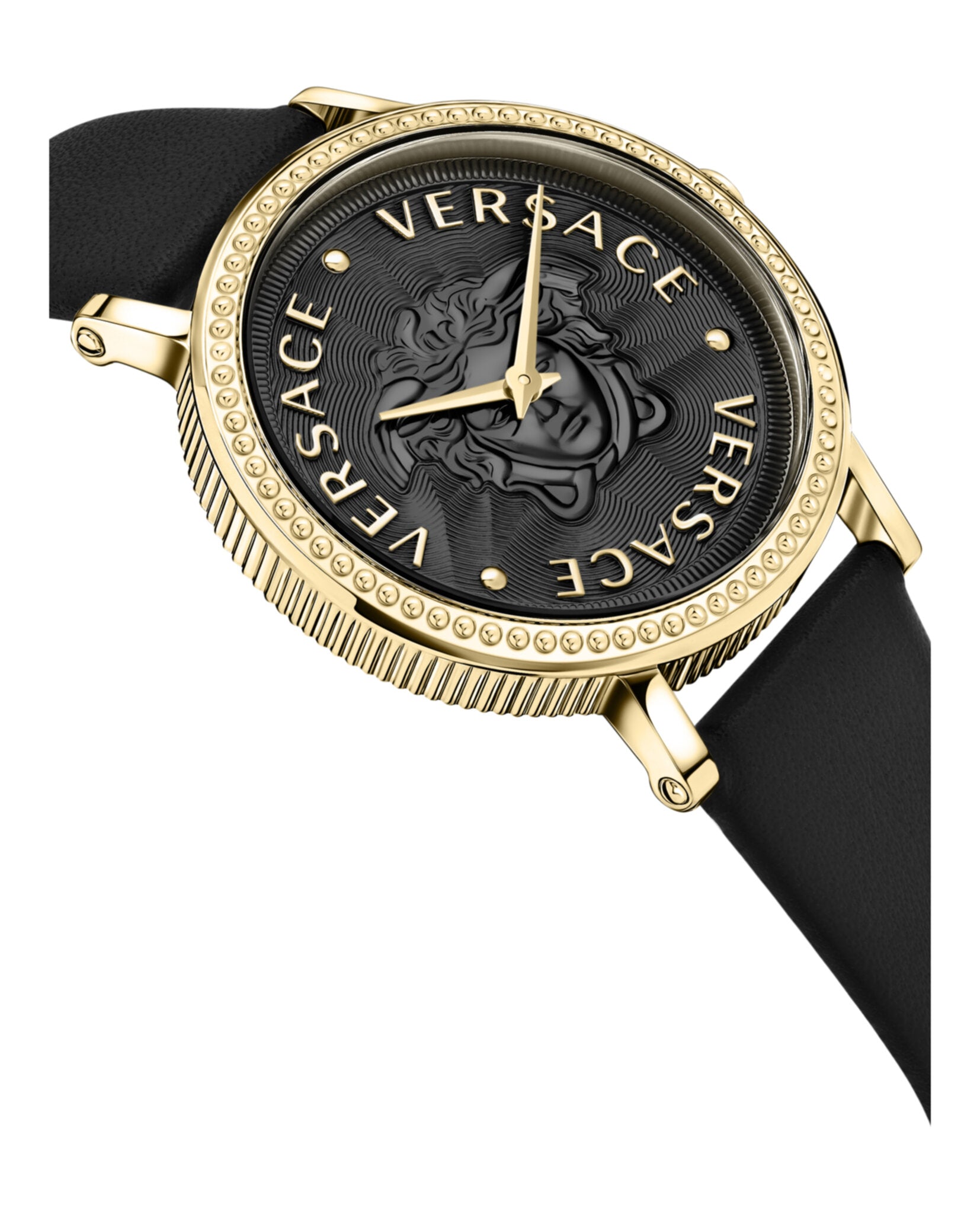 V-Dollar Leather Watch