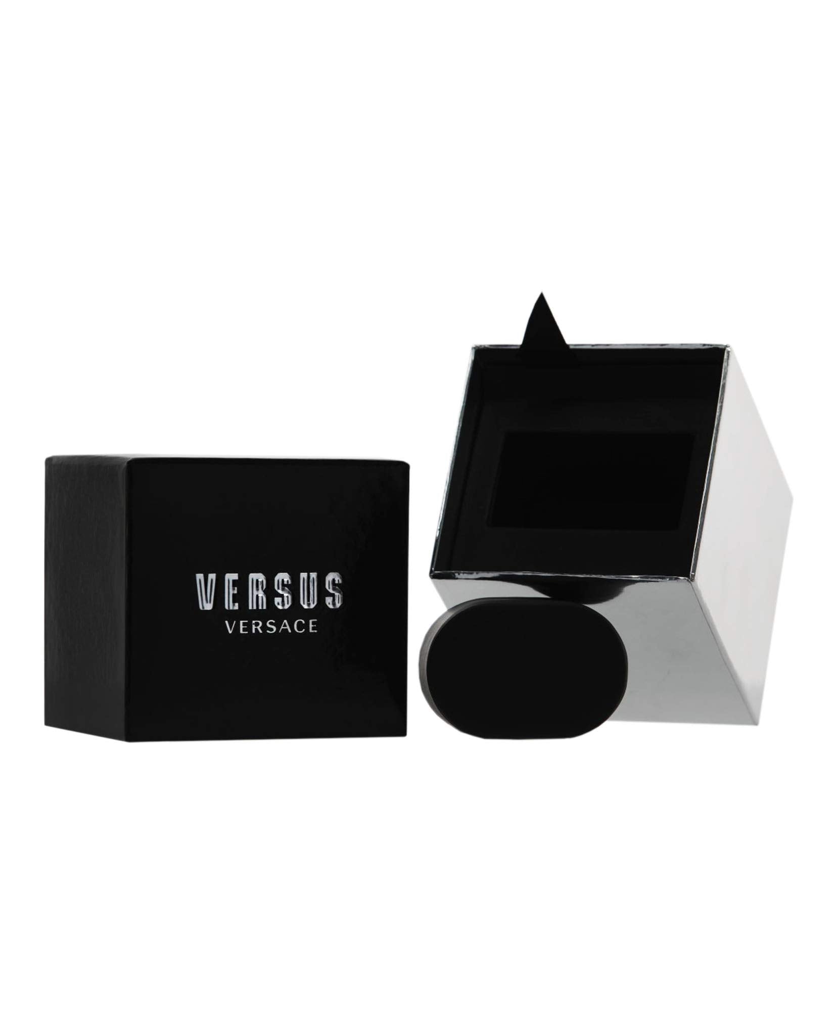 Versus Versace Logo Gent Chrono Leather Watch
