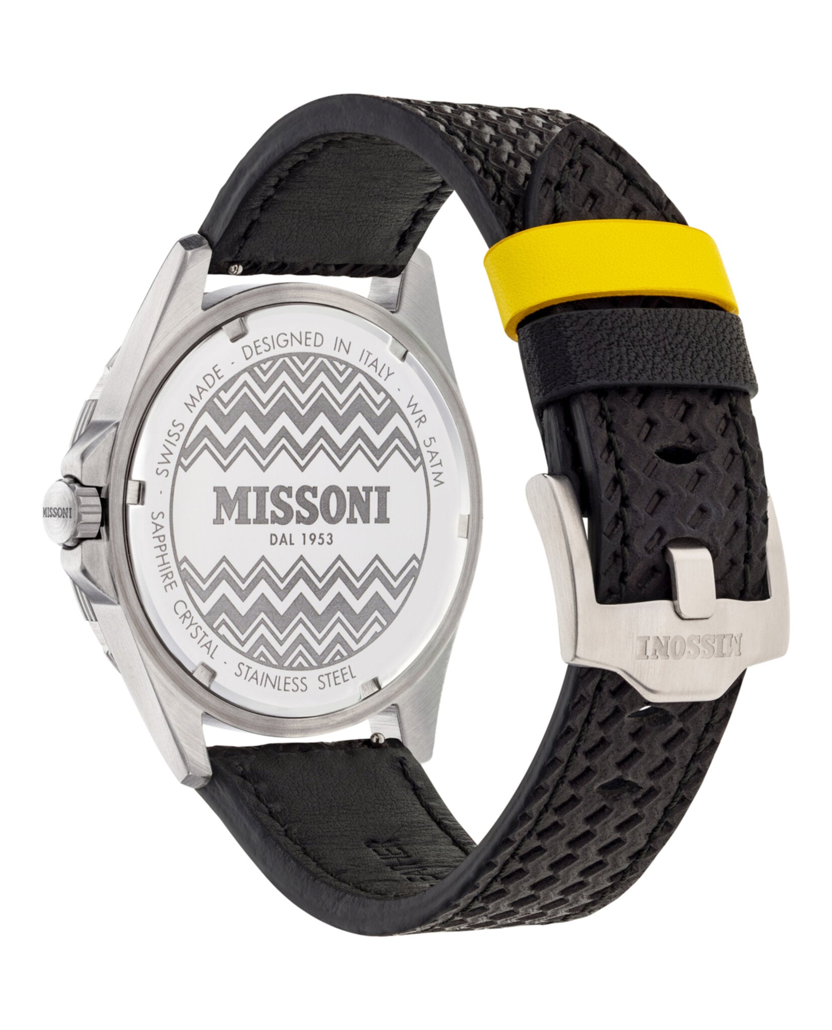 Missoni GMT Leather Watch