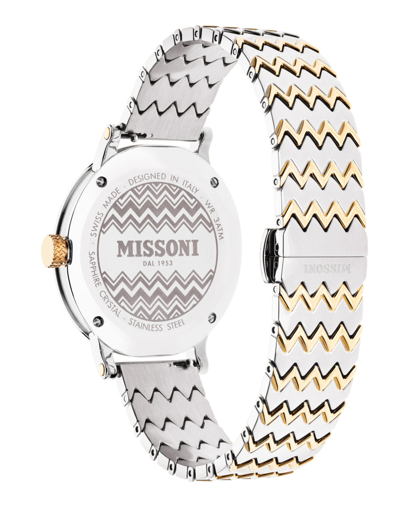 Optic Zigzag Bracelet Watch