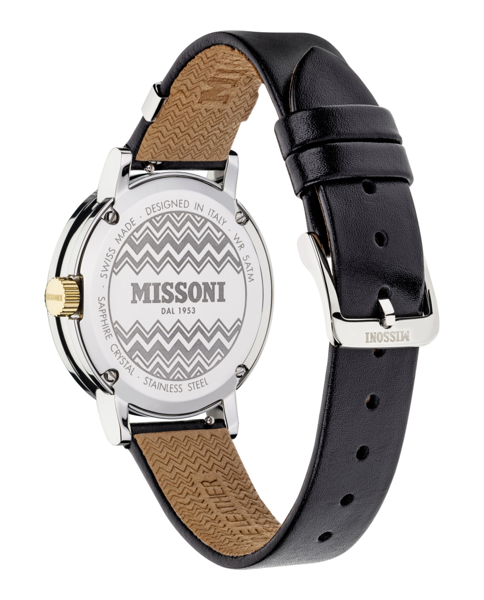Missoni Missoni M2 Leather Watch