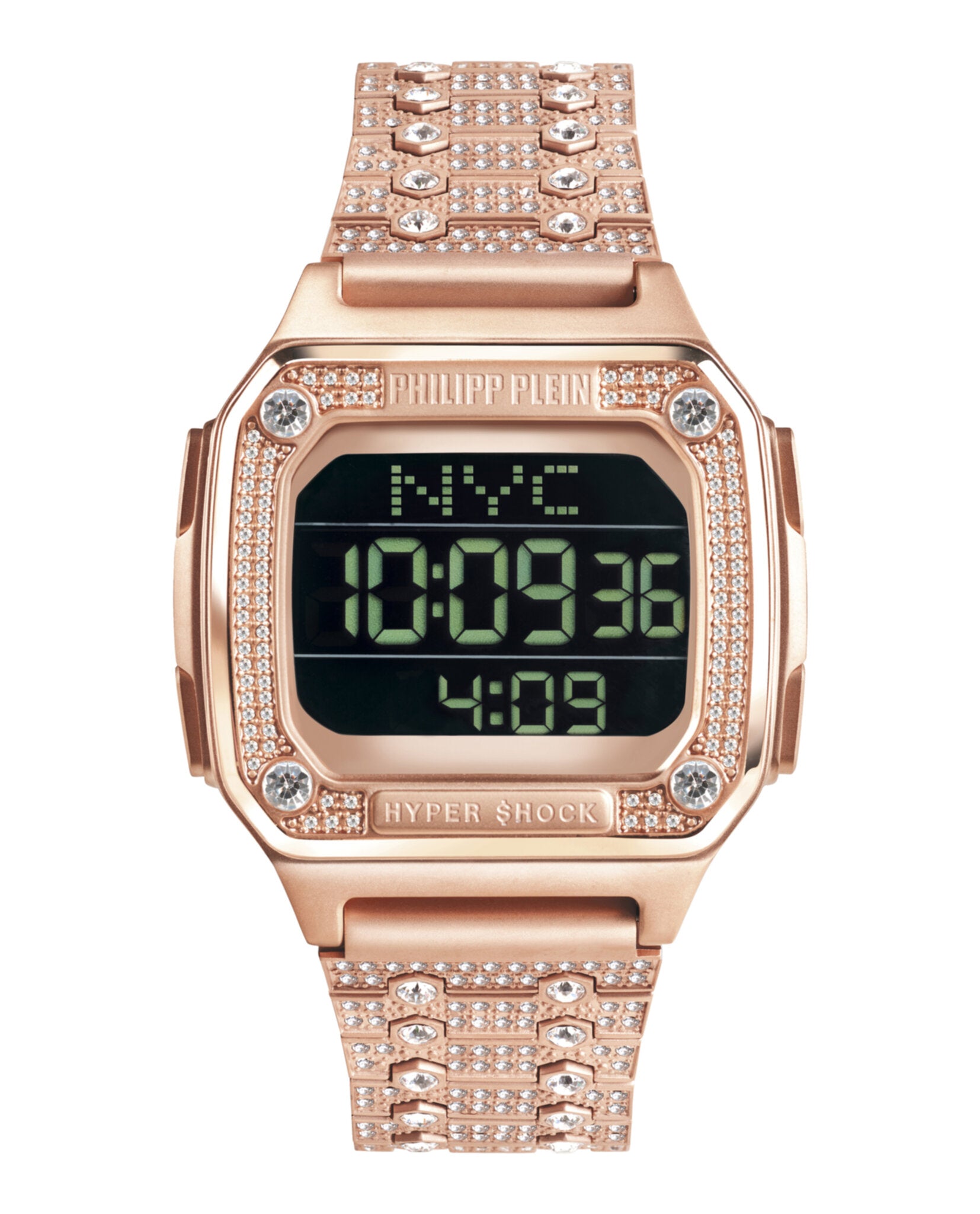 Hyper $hock Crystal Digital Watch