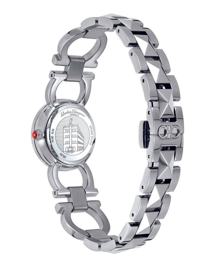 Double Gancini Stud Bracelet Watch