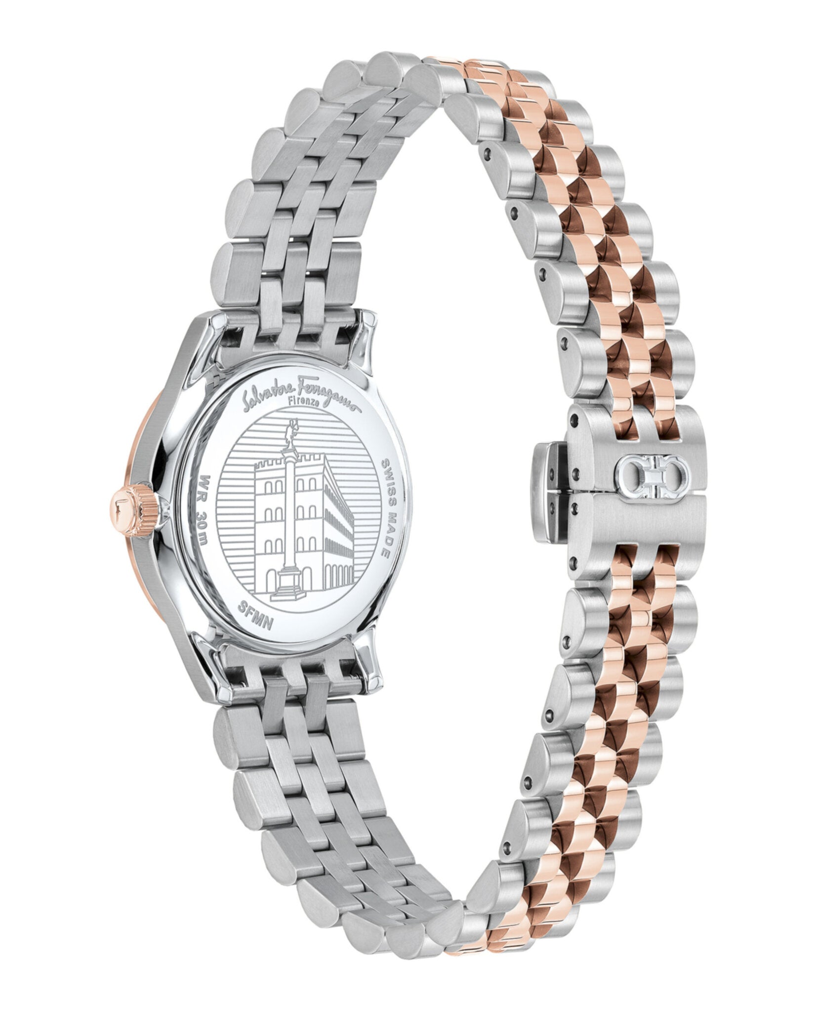 Ferragamo Duo Moonphase Bracelet Watch