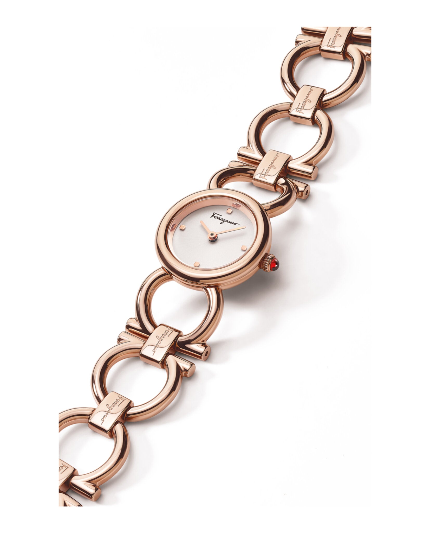 Double Gancini Bracelet Watch