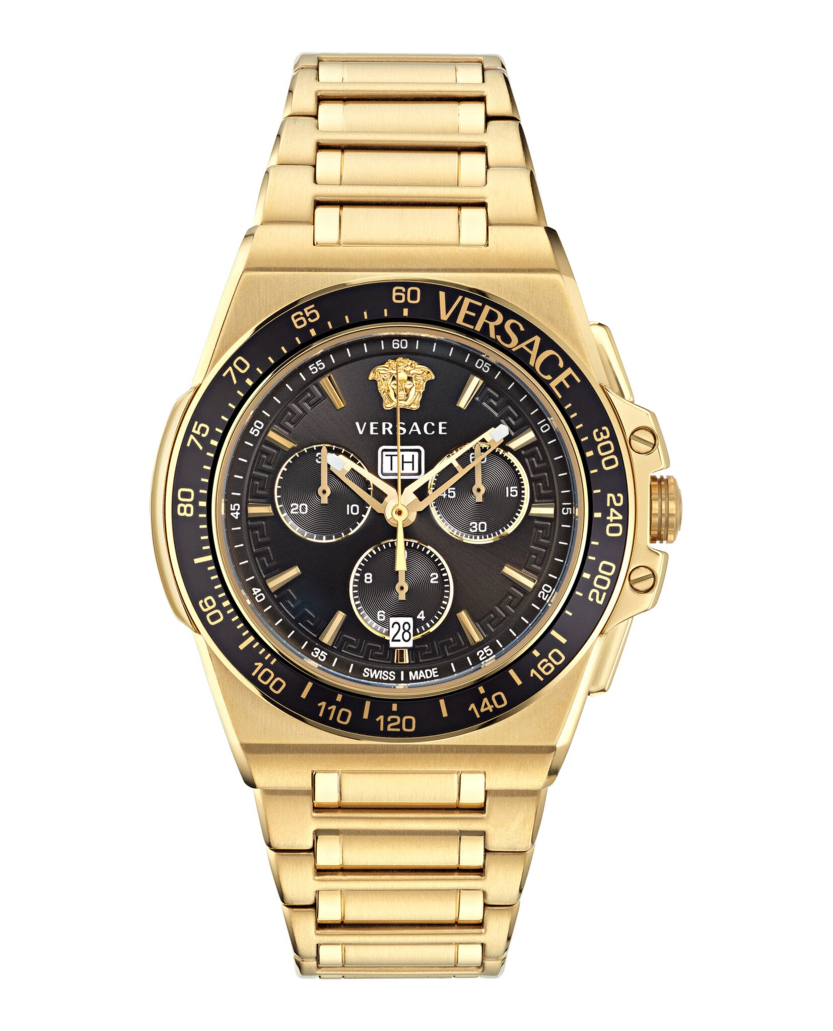 MadaLuxe Versace Watches | Greca Chrono Extreme Madaluxe – Mens Time Time