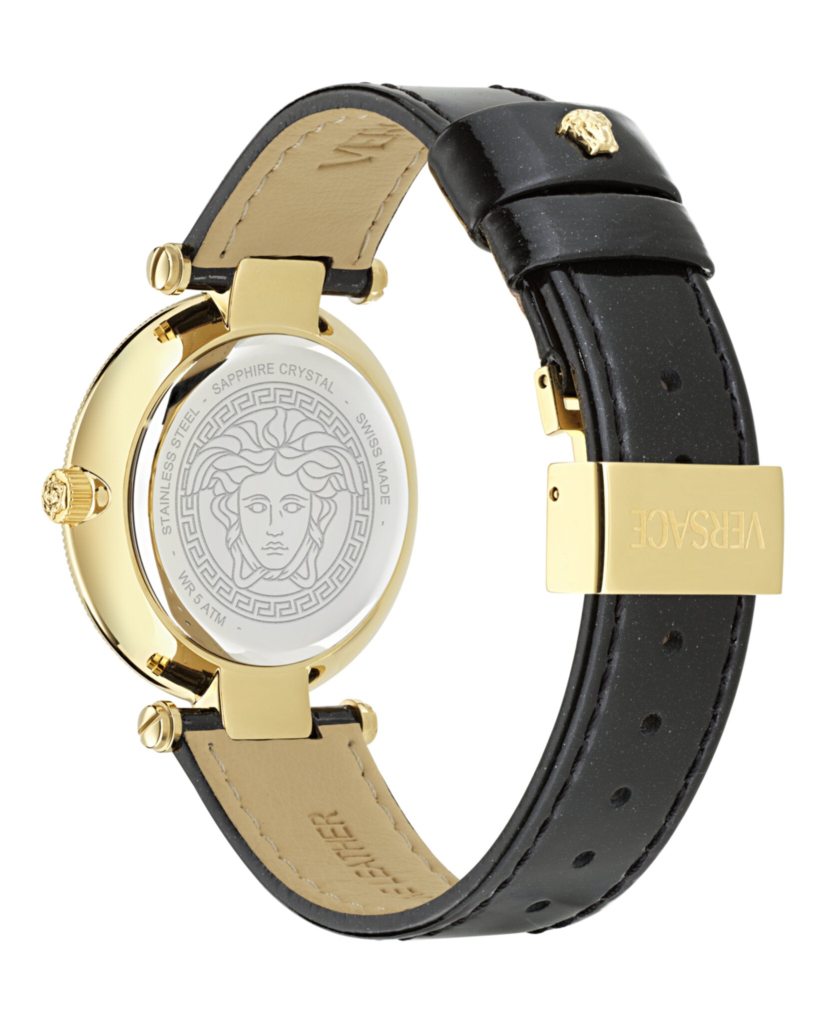 Versace Reve Leather Watch