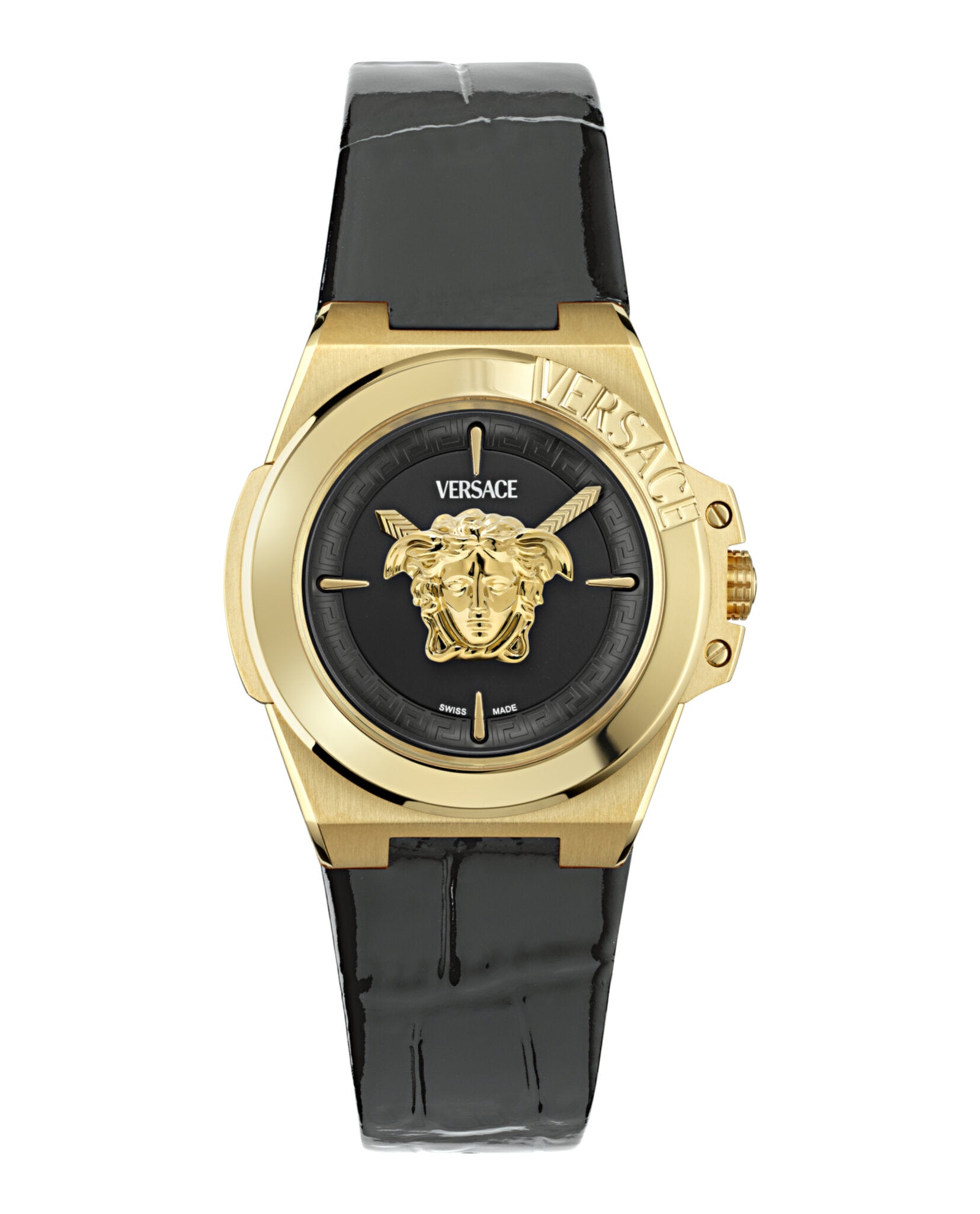 Versace Hera Leather Watch