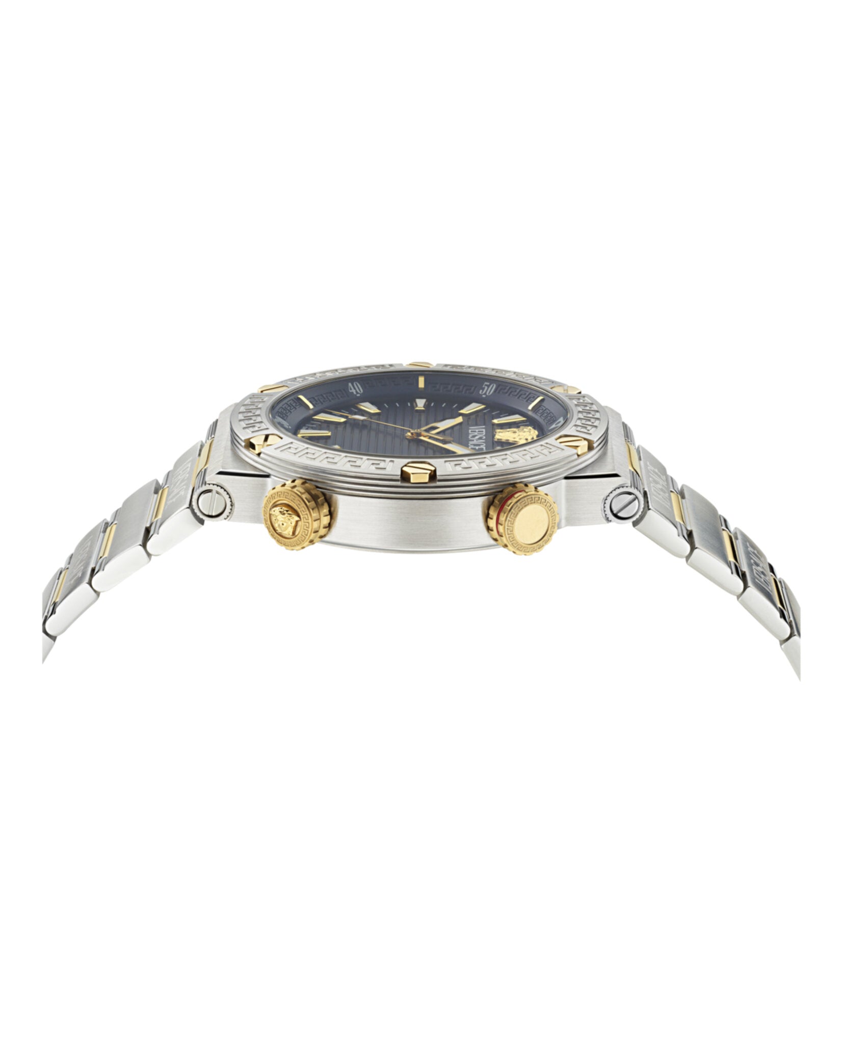 Greca Logo Diver Bracelet Watch