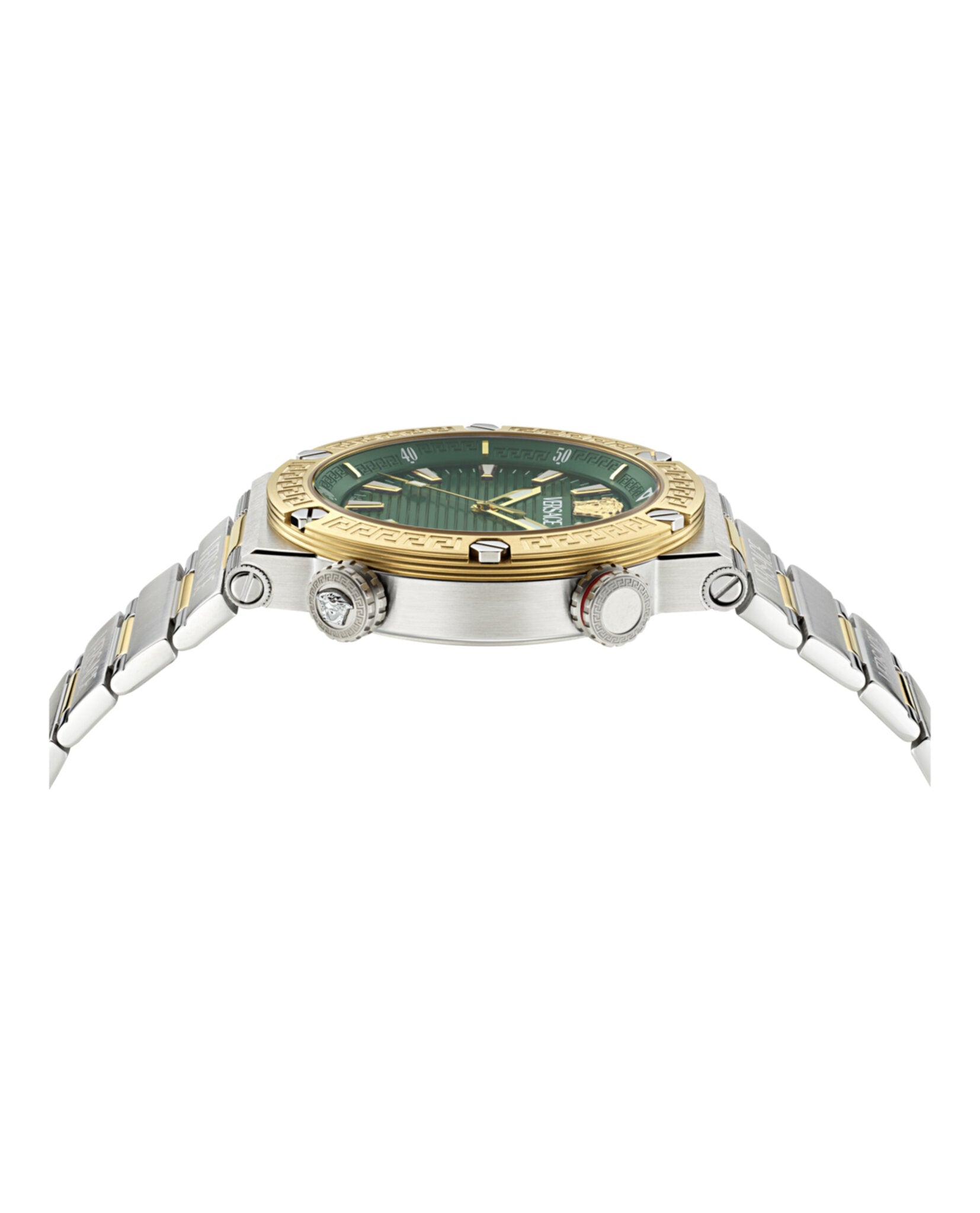 Greca Logo Diver Bracelet Watch