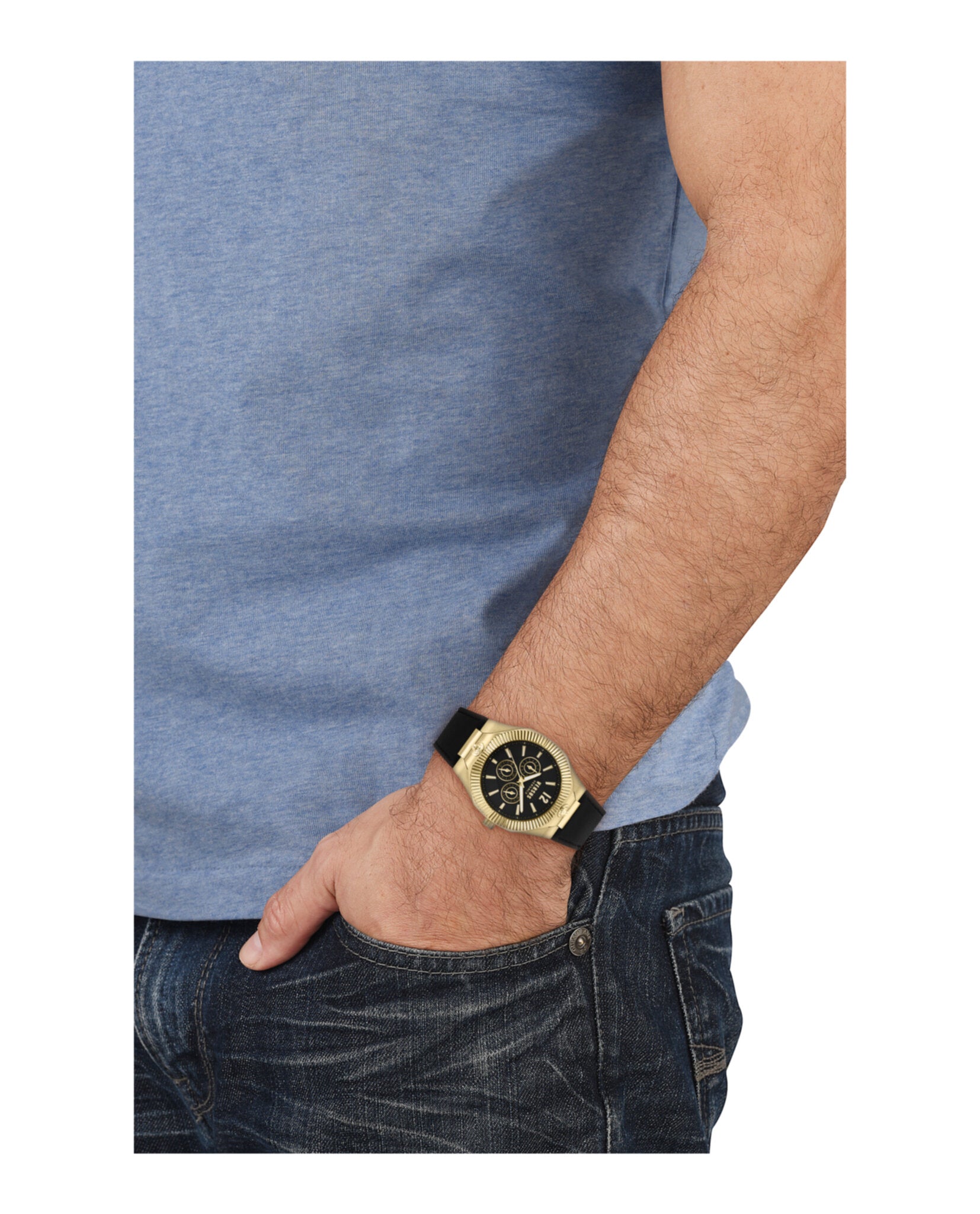 Echo Park Multifunction Leather Watch
