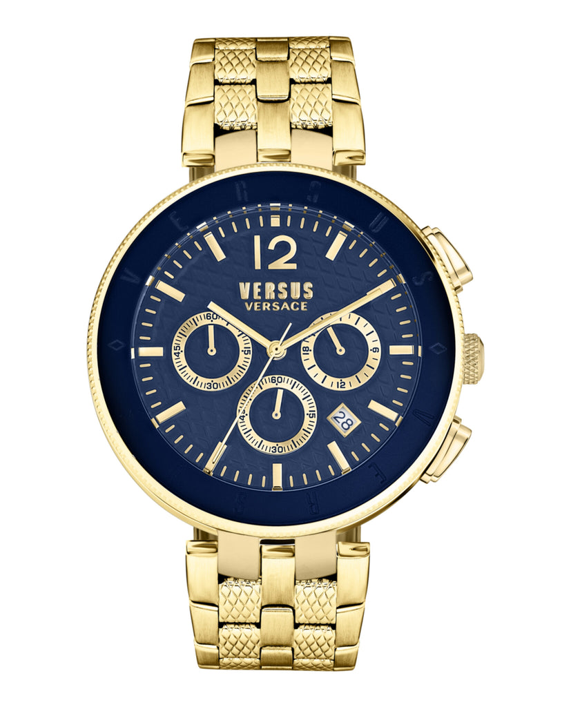 Versus Versace Mens Logo Gent Chrono Watches | MadaLuxe Time