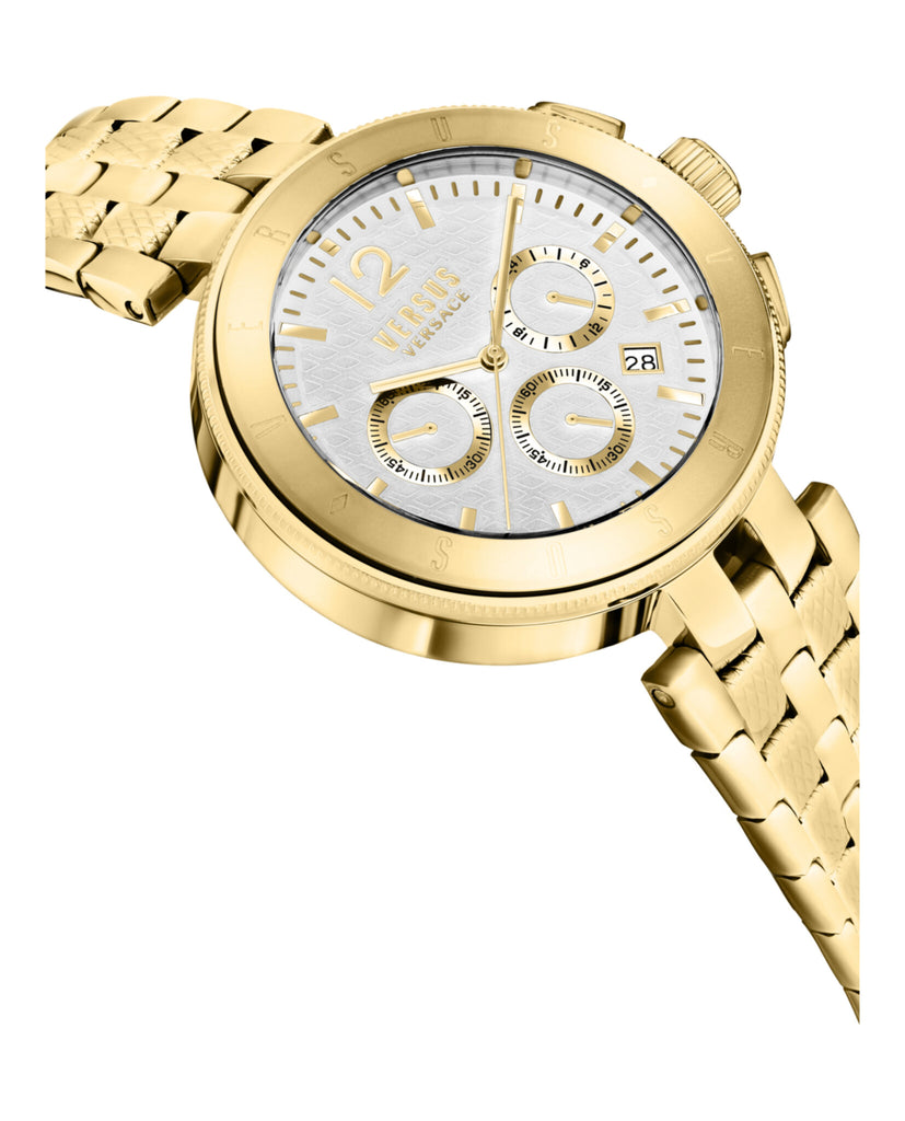 Logo Gent Chrono Bracelet Watch