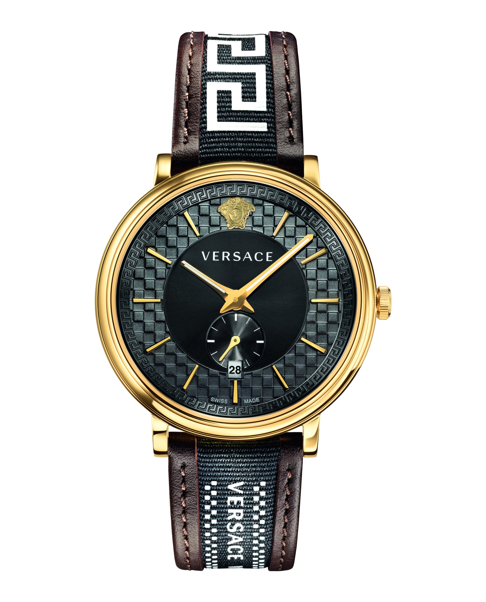 Versace V-Circle Greca Edition Bracelet Watch
